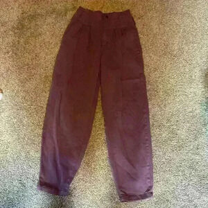 Purple Universal Thread Paperbag Pants